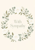 Load image into Gallery viewer, Sympathy - Personalised Card — with punch holes
