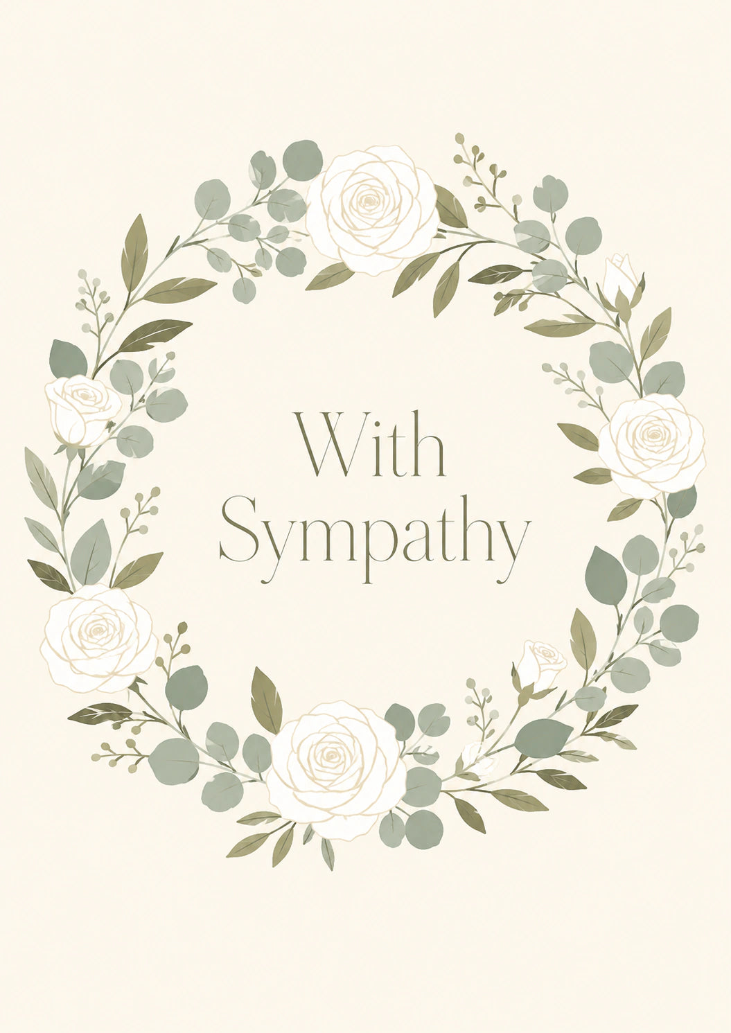 Sympathy - Personalised Card