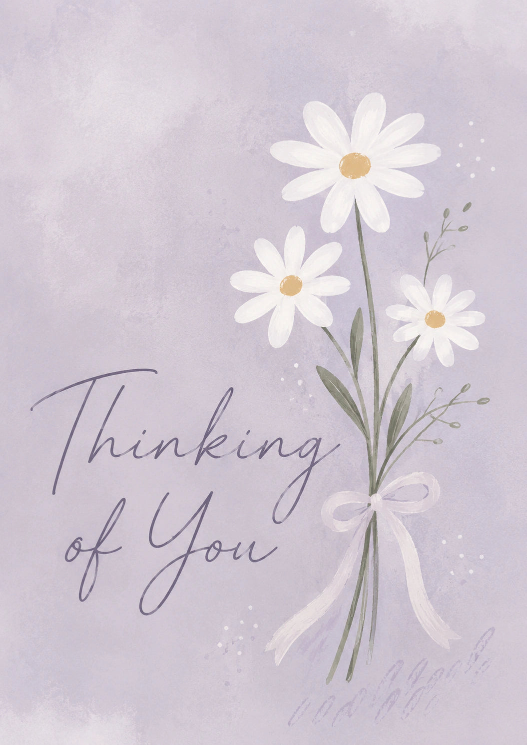 Sympathy - Personalised Card — with punch holes