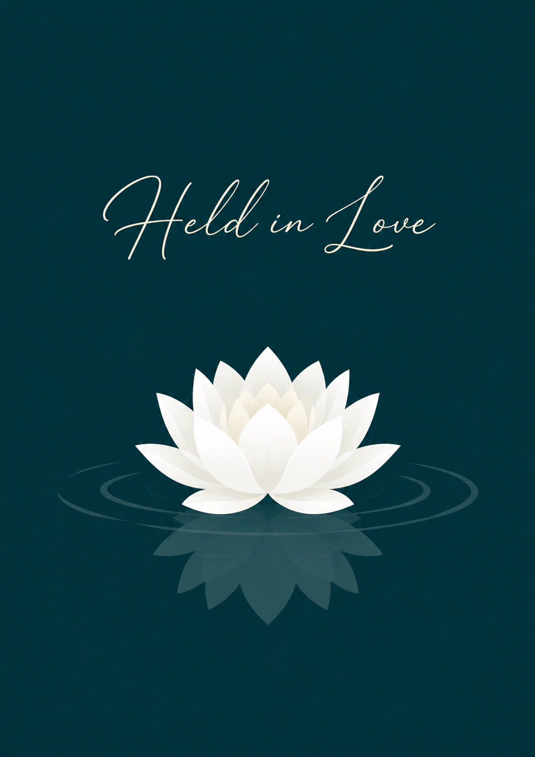 Sympathy - Personalised Card