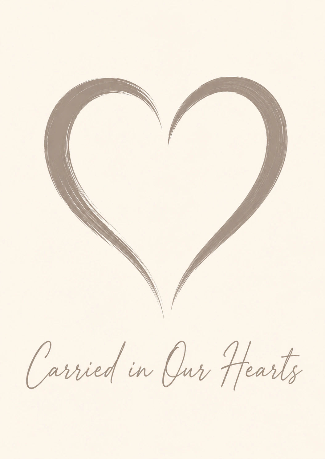 Sympathy - Personalised Card
