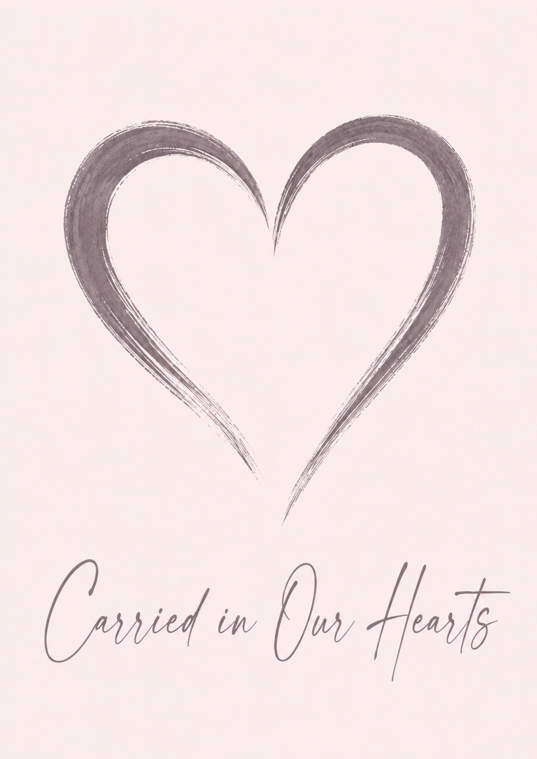 Sympathy - Personalised Card