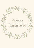 Load image into Gallery viewer, Sympathy - Personalised Card — with punch holes
