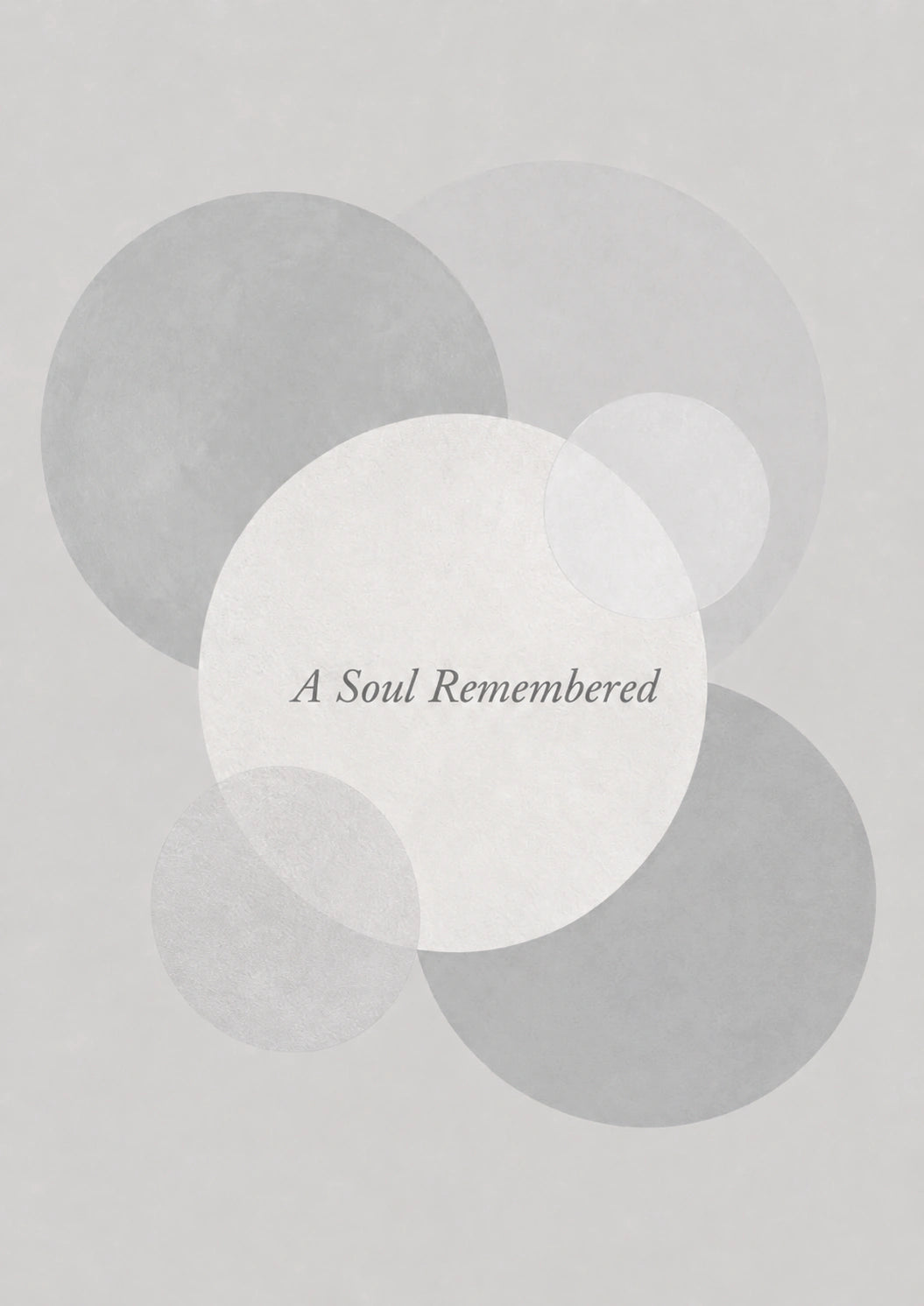 Sympathy - Personalised Card — with punch holes