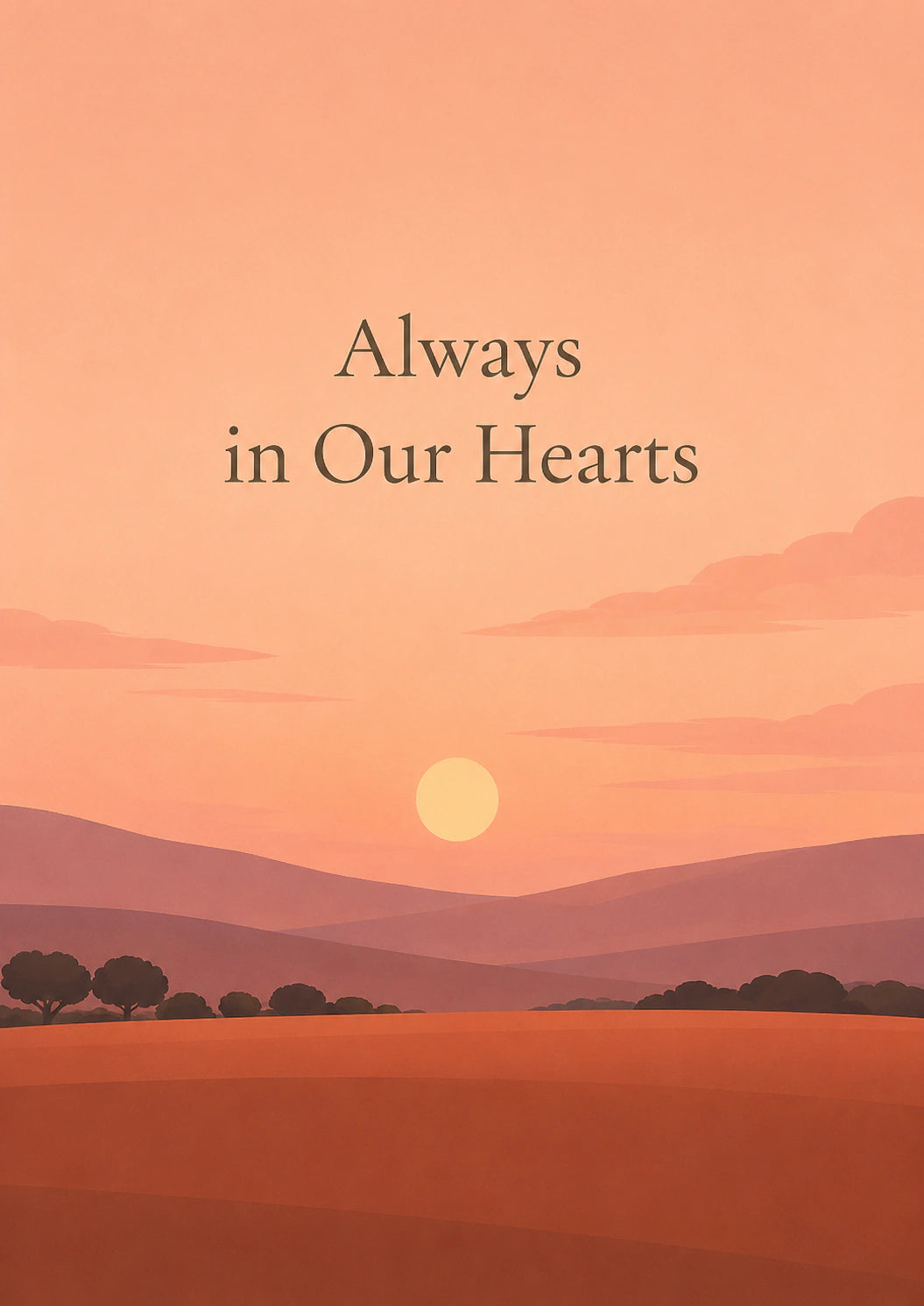 Sympathy - Personalised Card