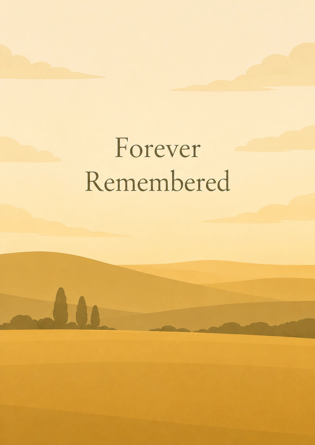 Sympathy - Personalised Card