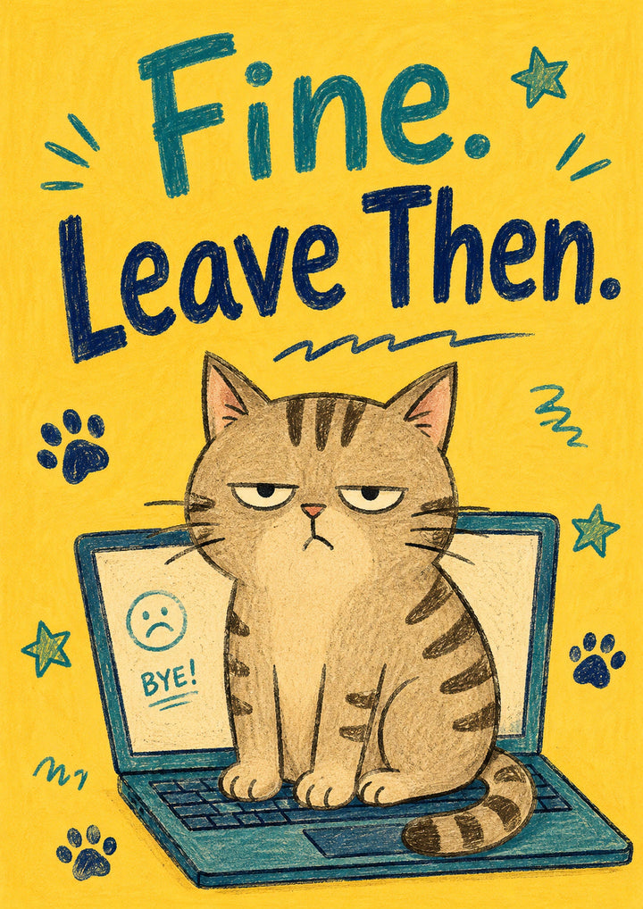 Leaving - Personalised Card