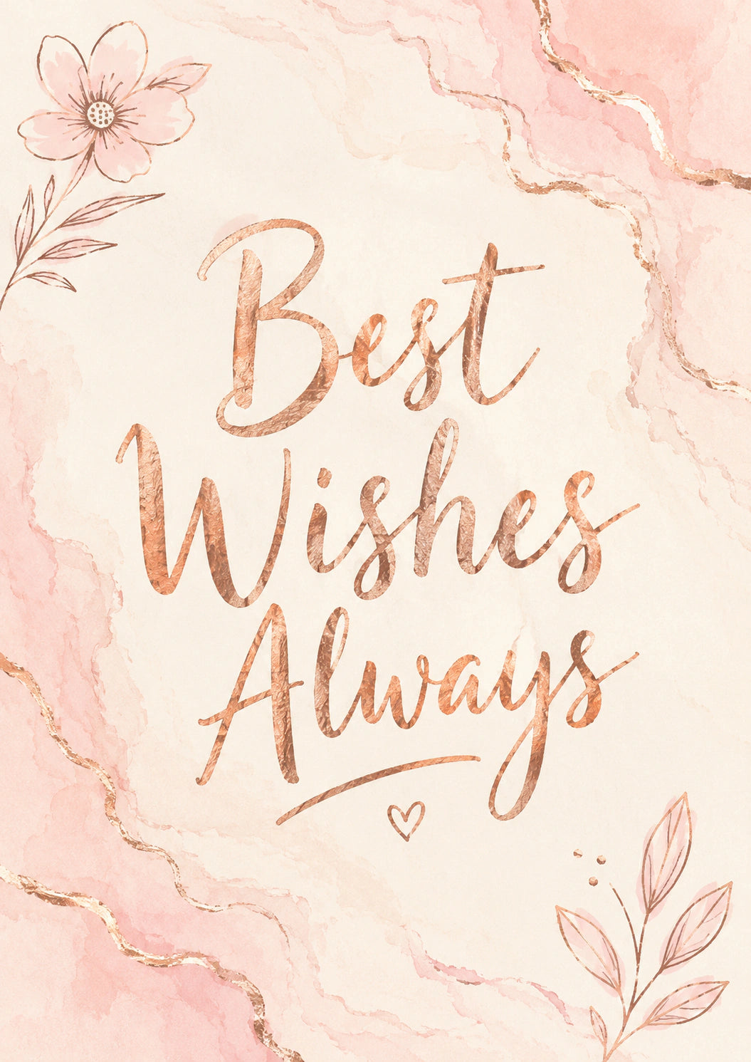 Leaving - Personalised Card — with punch holes