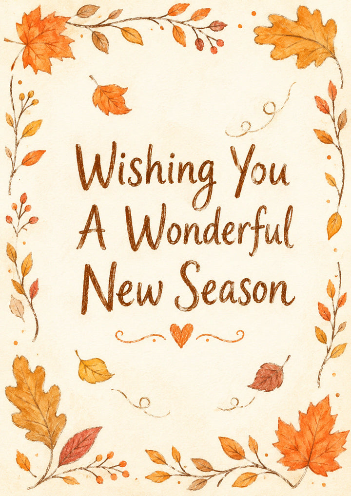 Leaving - Personalised Card