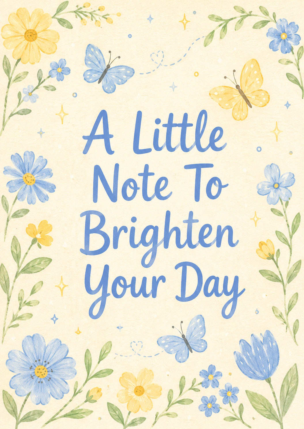 Just Because - Personalised Card