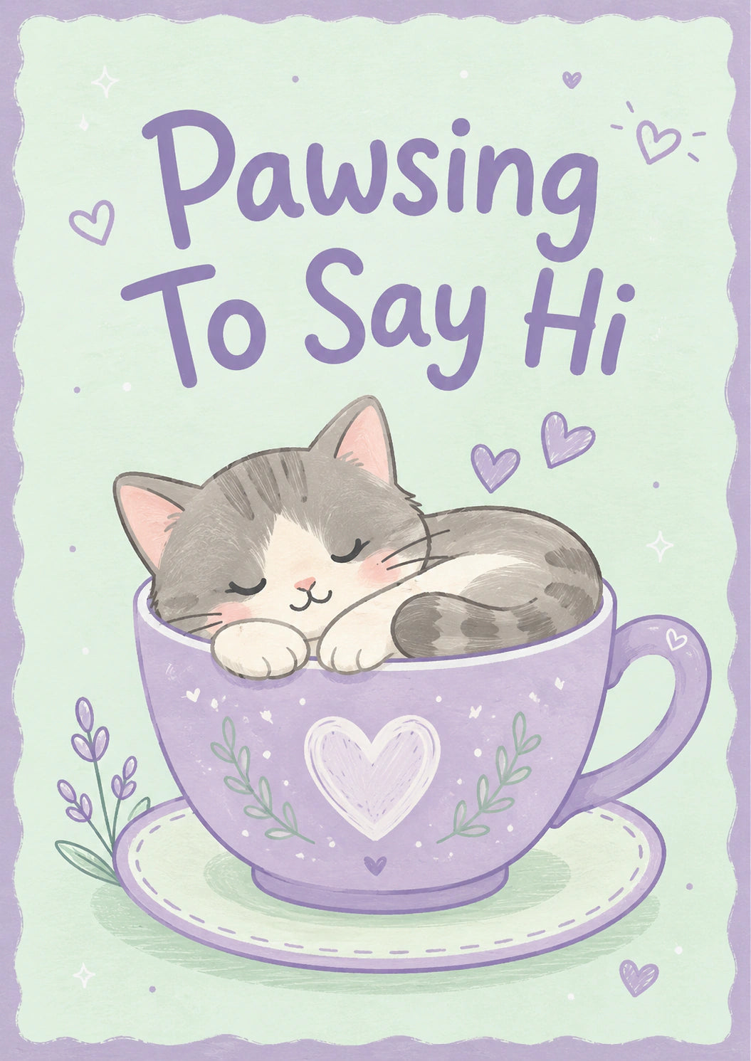 Just Because - Personalised Card
