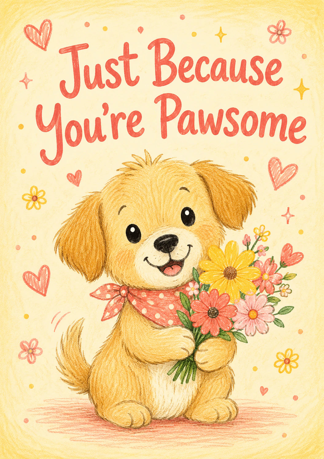 Just Because - Personalised Card