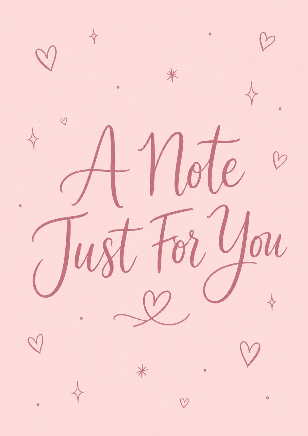 Just Because - Personalised Card