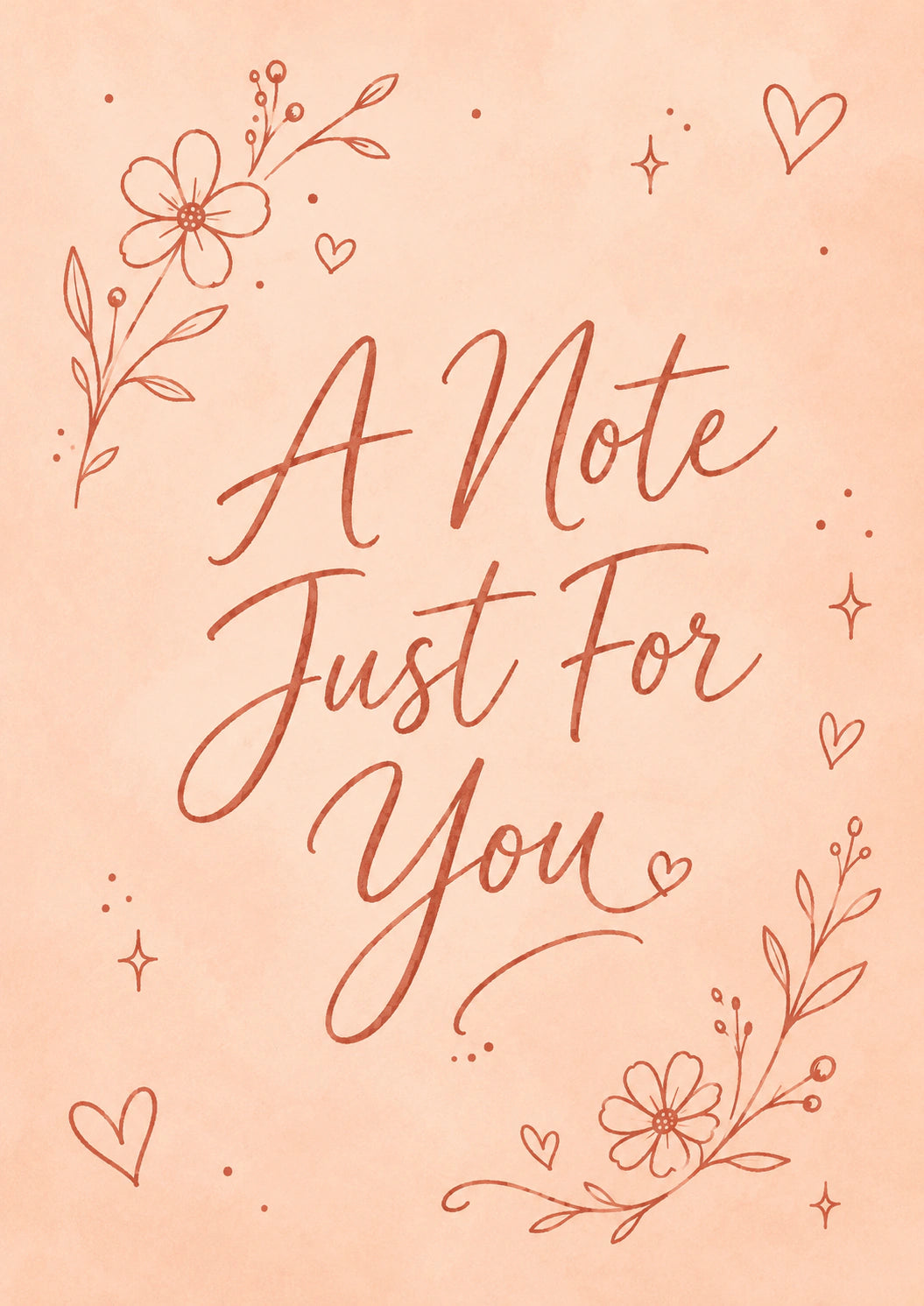 Just Because - Personalised Card