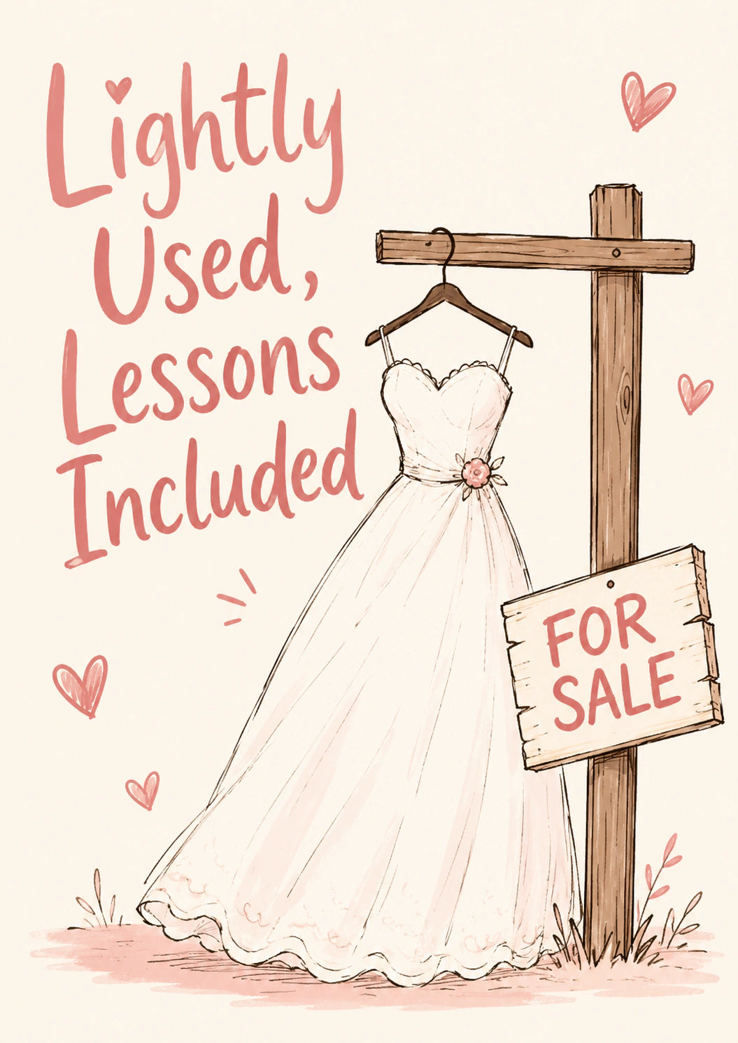 Divorce - Personalised Card — with punch holes