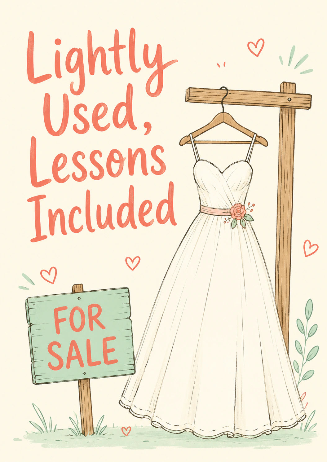 Divorce - Personalised Card — with punch holes
