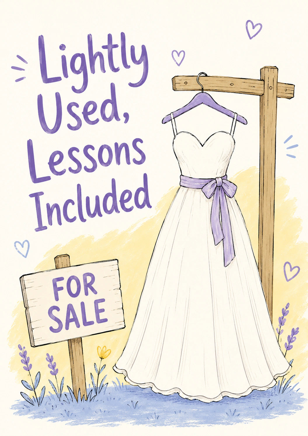 Divorce - Personalised Card — with punch holes