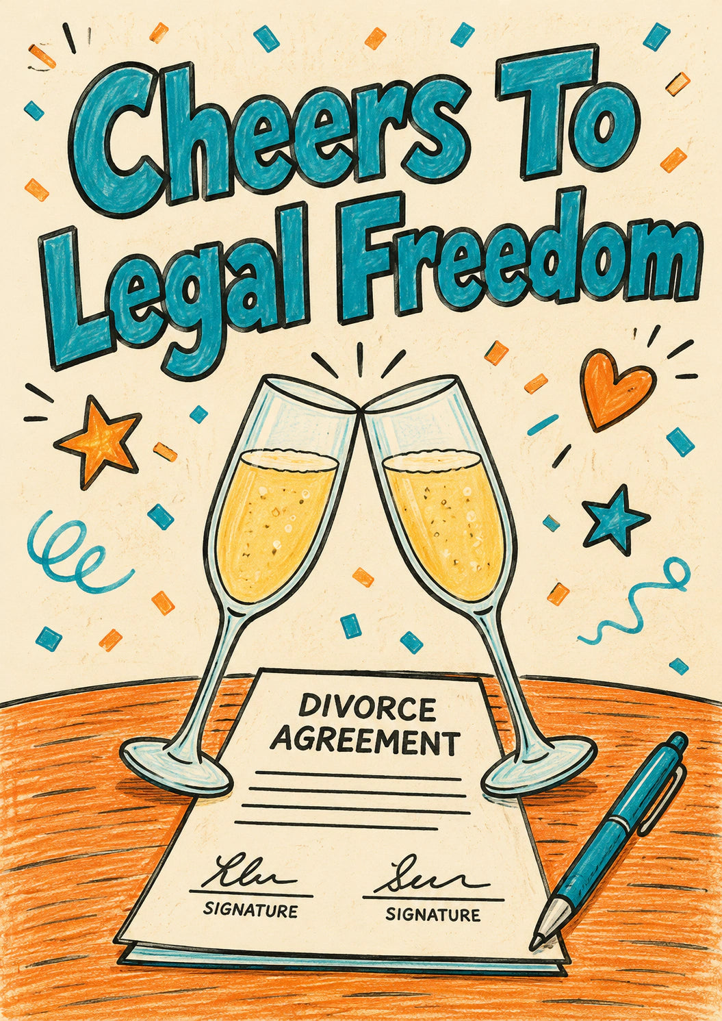 Divorce - Personalised Card