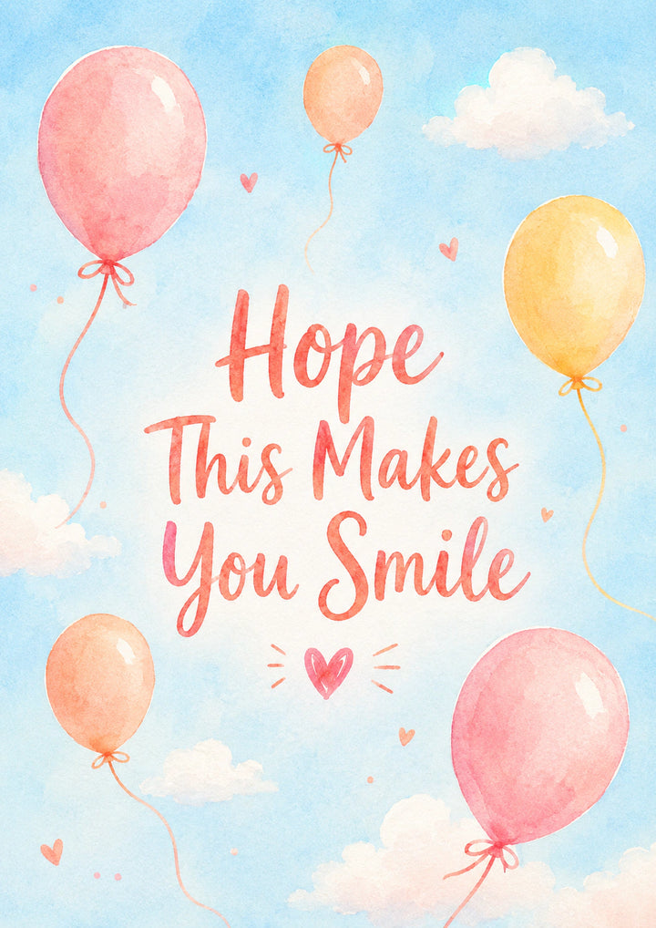 Just Because - Personalised Card