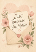 Load image into Gallery viewer, Just Because - Personalised Card
