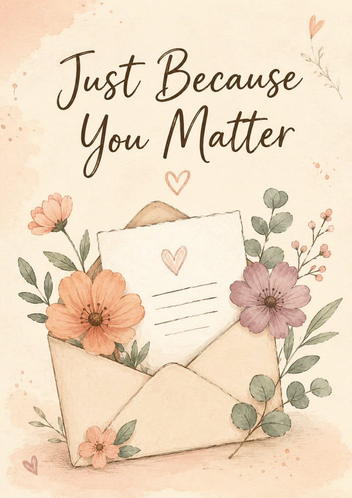 Just Because - Personalised Card