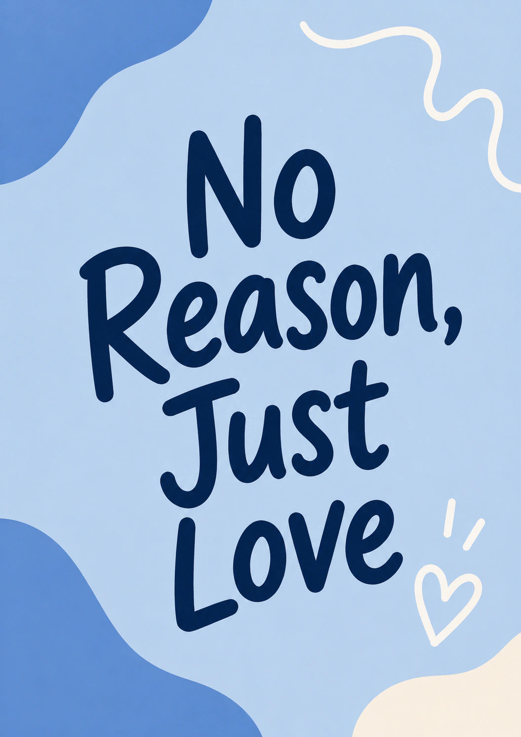 Just Because - Personalised Card — with punch holes