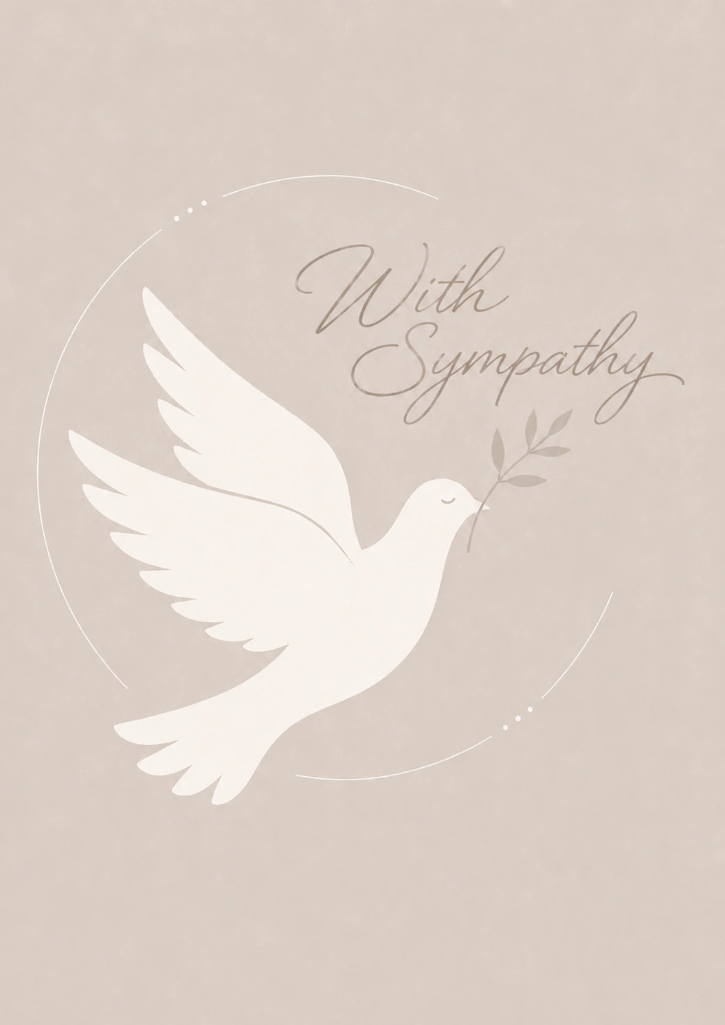 Sympathy - Personalised Card