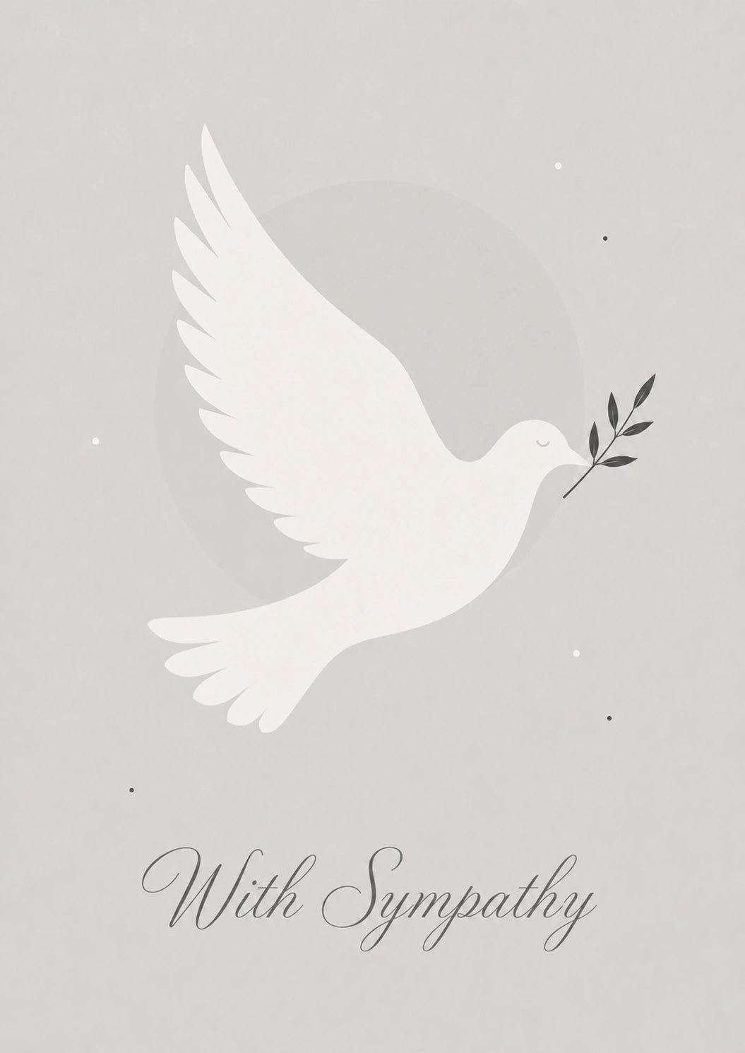 Sympathy - Personalised Card