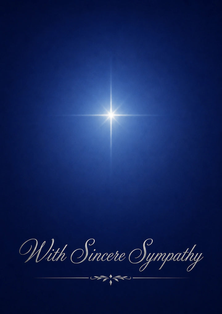 Sympathy - Personalised Card