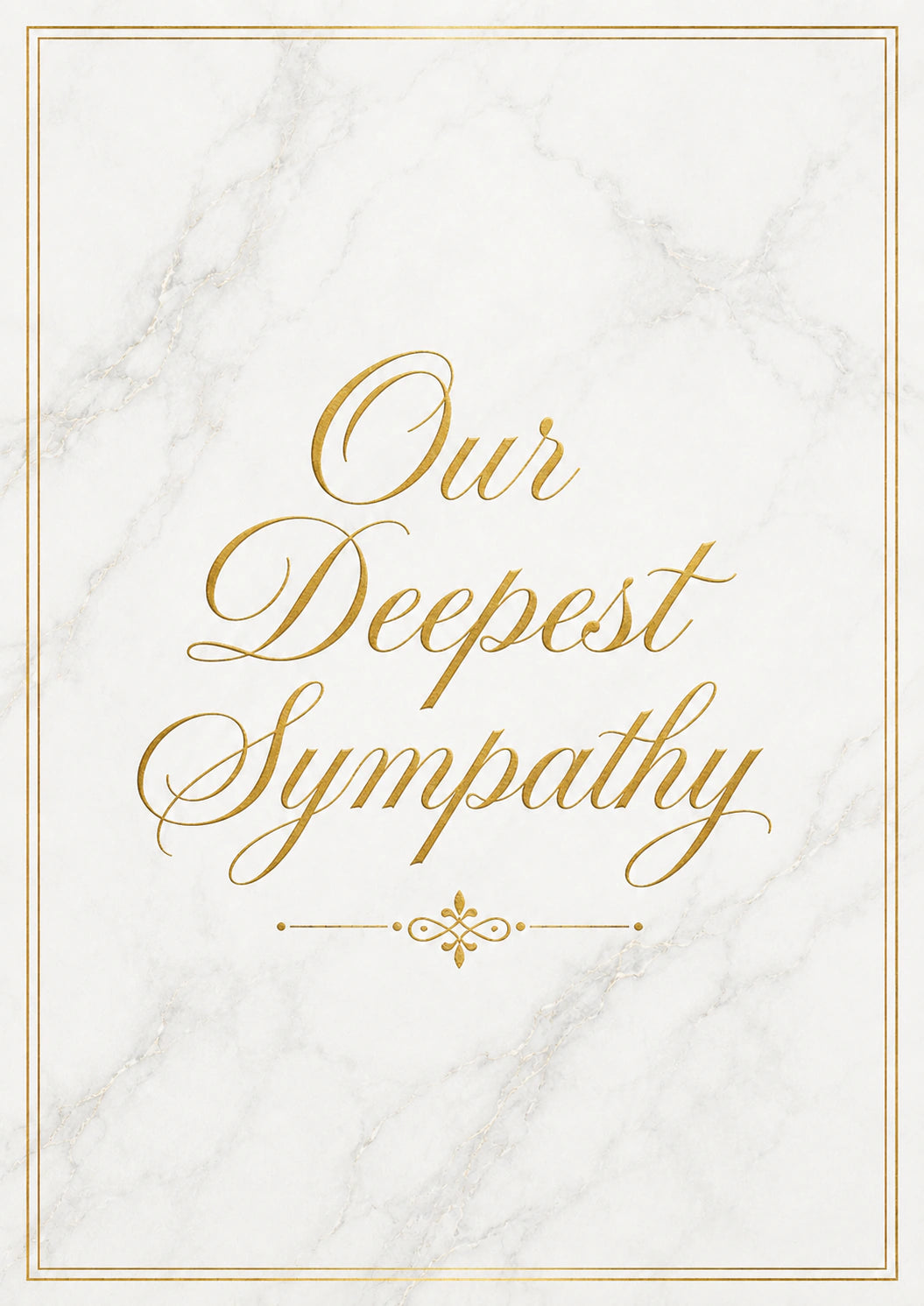 Sympathy - Personalised Card