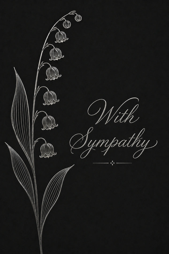 Sympathy - Personalised Card