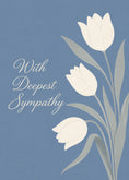 Load image into Gallery viewer, Sympathy - Personalised Card — with punch holes
