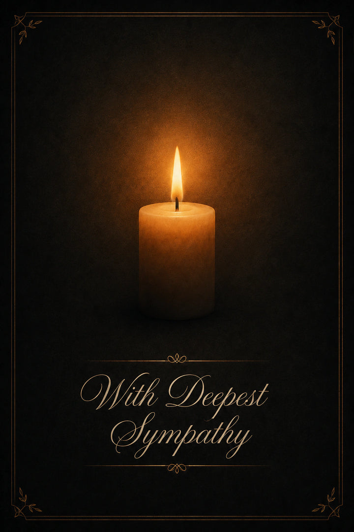 Sympathy - Personalised Card