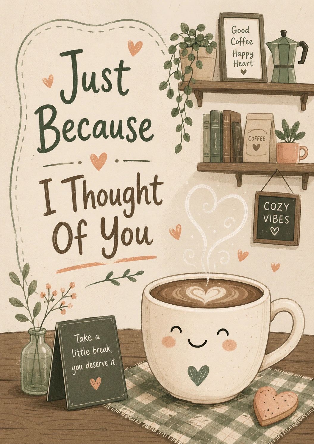 Just Because - Personalised Card