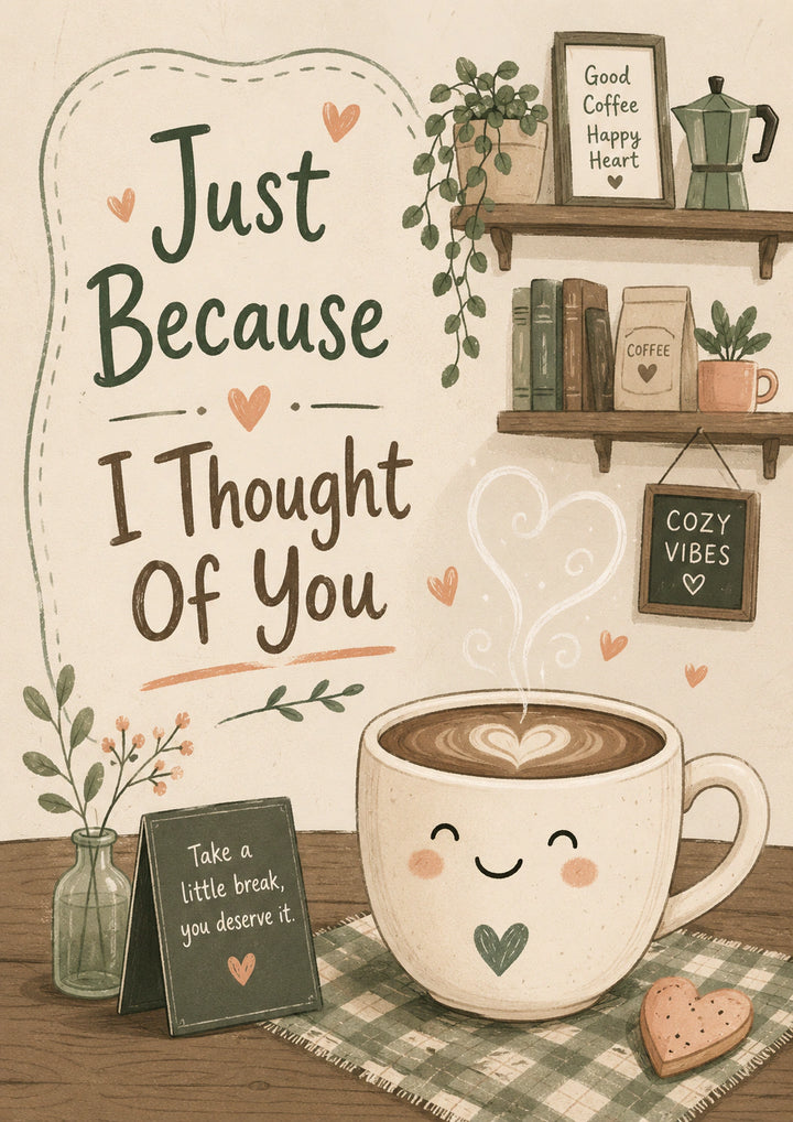 Just Because - Personalised Card