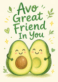 Load image into Gallery viewer, Friendship - Personalised Card — with punch holes
