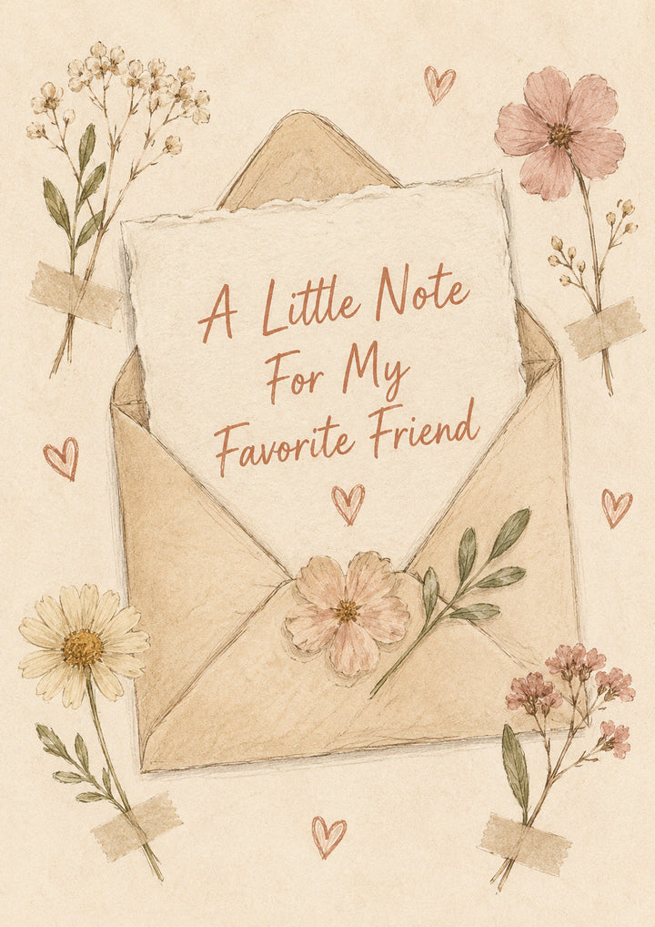 Friendship - Personalised Card