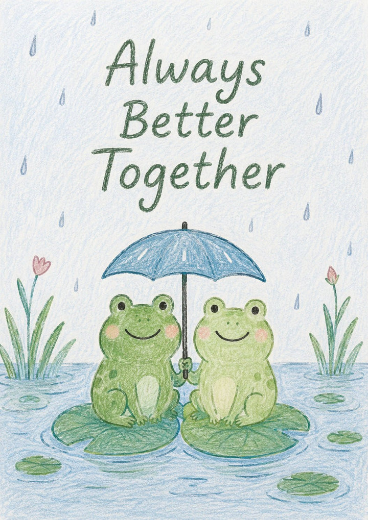 Friendship - Personalised Card — with punch holes