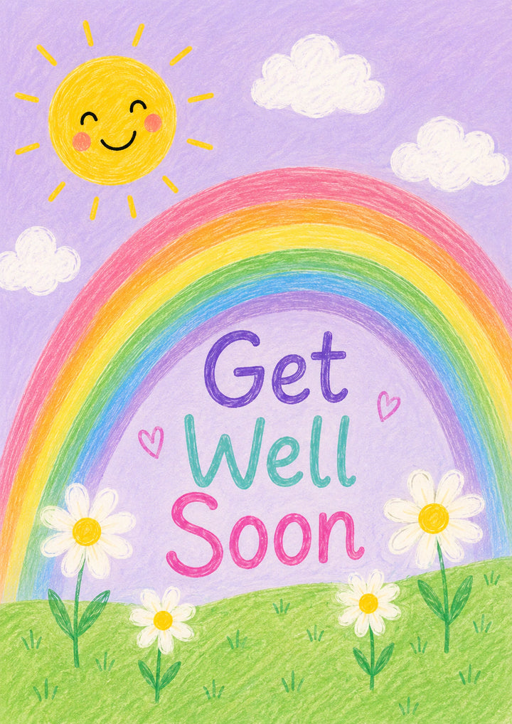 Get Well - Personalised Card