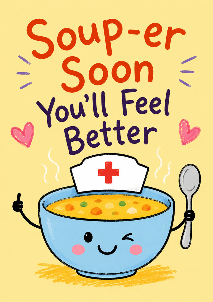 Get Well - Personalised Card