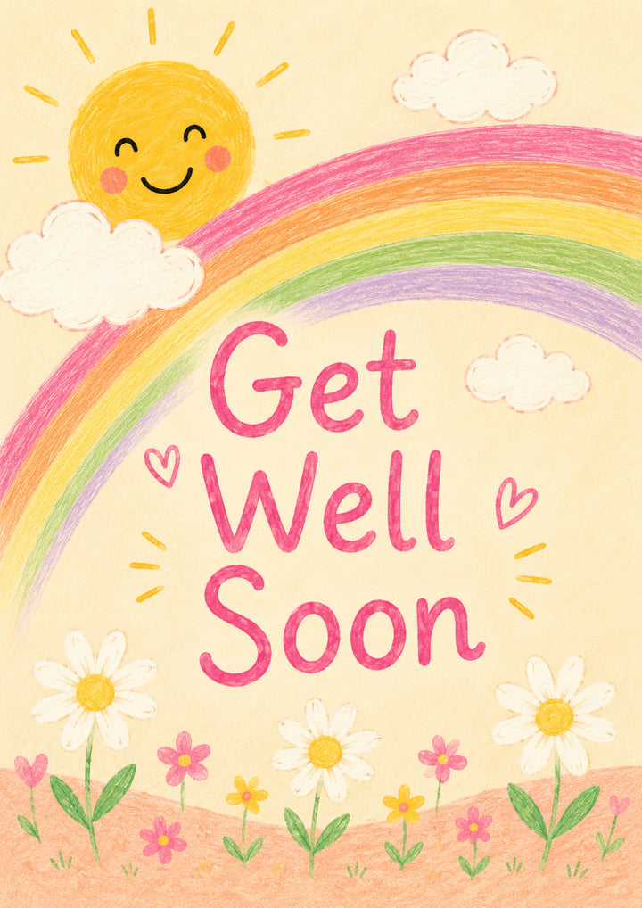 Get Well - Personalised Card