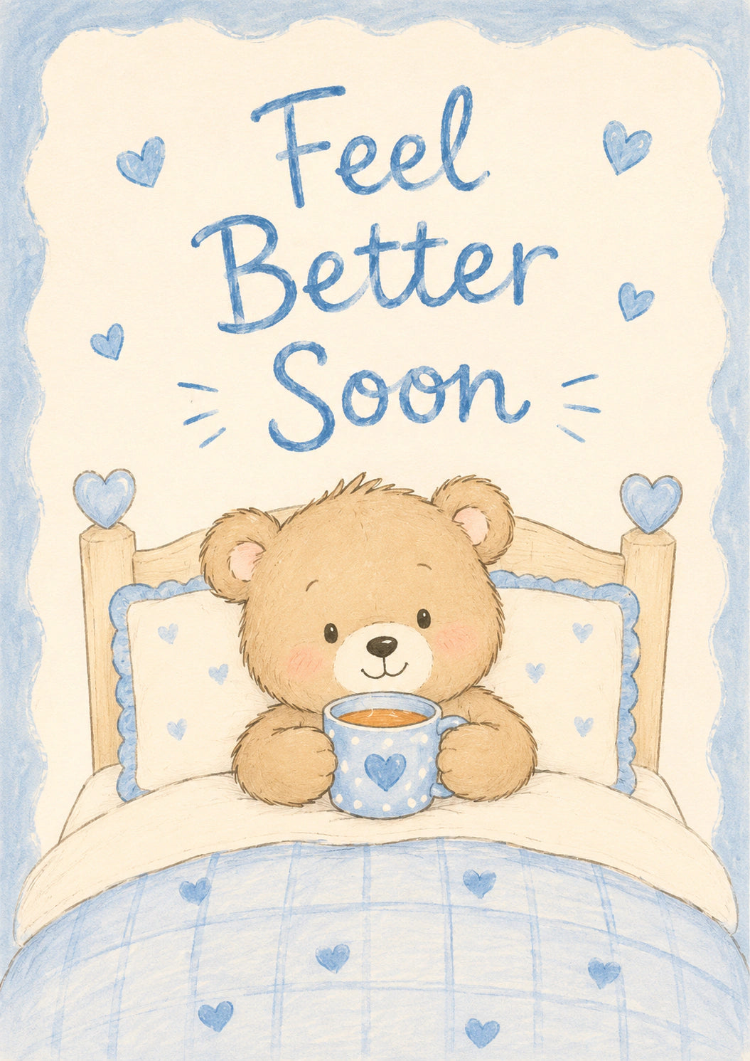 Get Well - Personalised Card