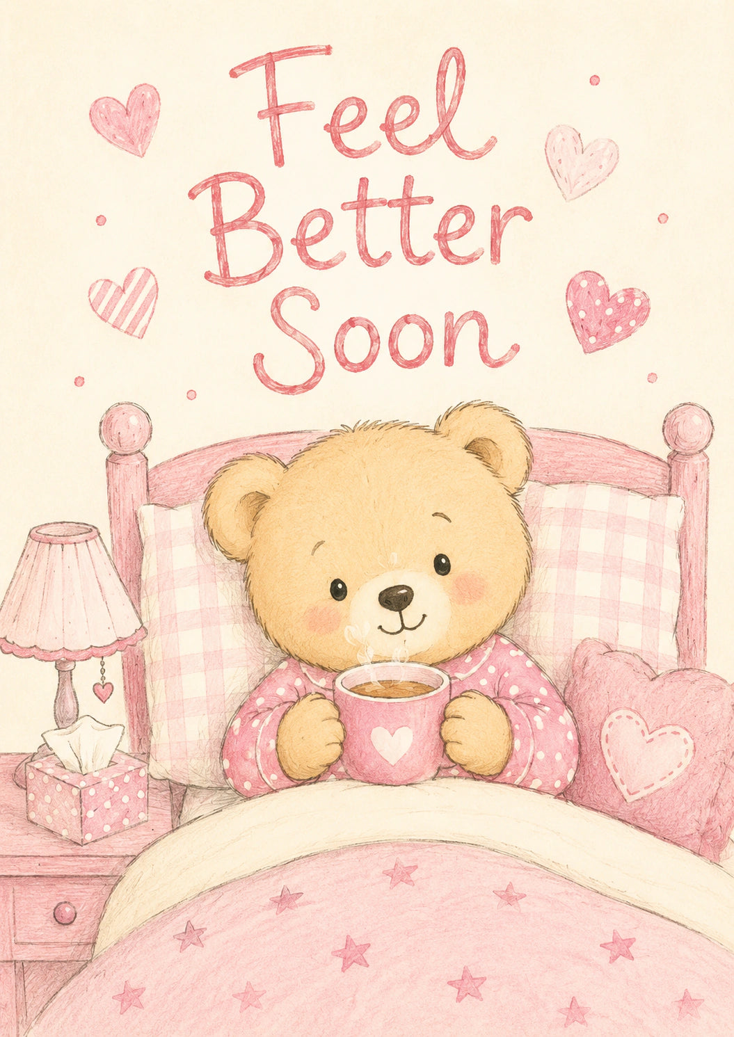 Get Well - Personalised Card