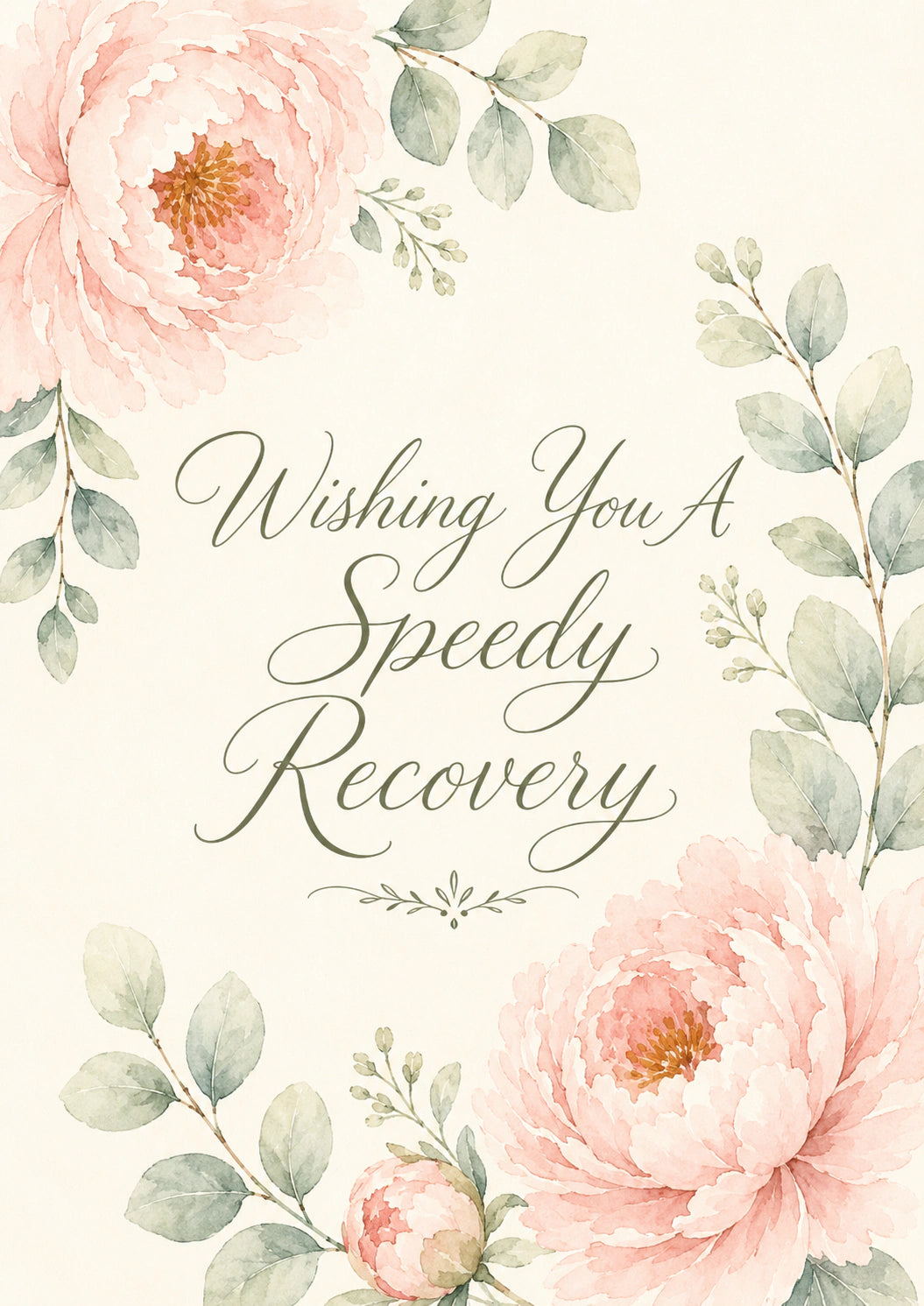 Get Well - Personalised Card