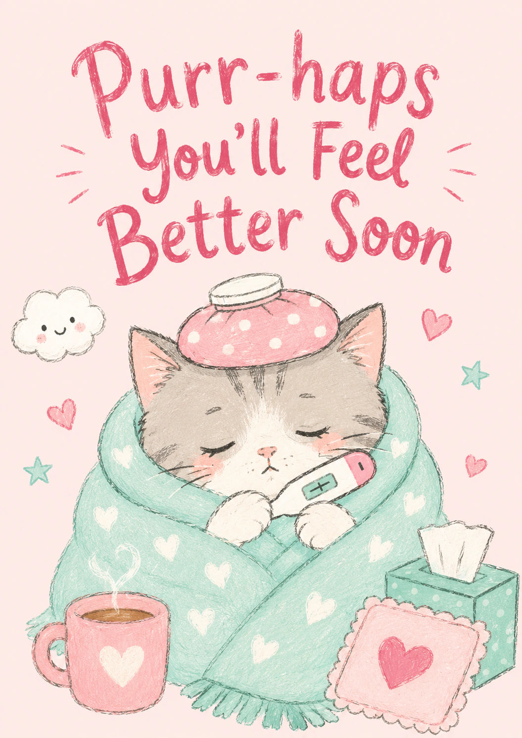 Get Well - Personalised Card