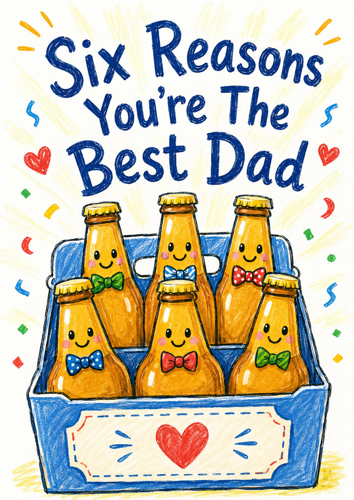 Fathers Day - Personalised Card