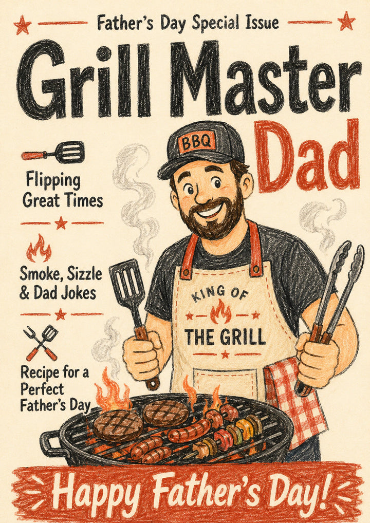 Fathers Day - Personalised Card