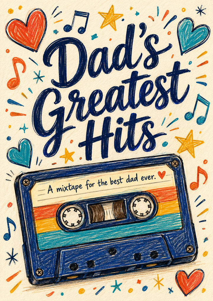 Fathers Day - Personalised Card