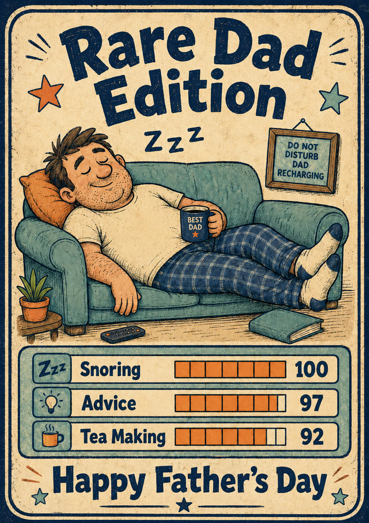 Fathers Day - Personalised Card