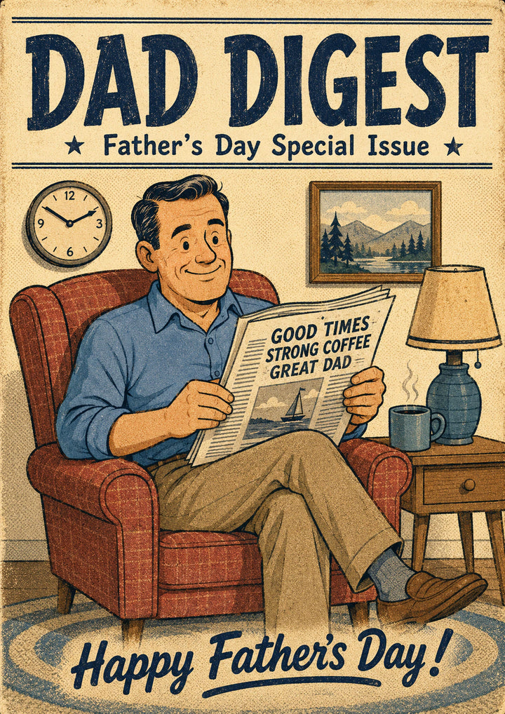 Fathers Day - Personalised Card